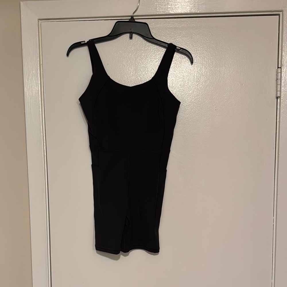 Women’s Lycra Calia Black Sleeveless Bodysuit